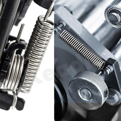 Keadic 100Pcs 25 Sizes Stainless Steel Extension Spring Assortment Set, 0.3/0.4/0.5/0.6/0.7/0.8/0.9/1/1.2mm Wire Diameter Small Mechanical Springs for Shop Home Repairs in Kuwait