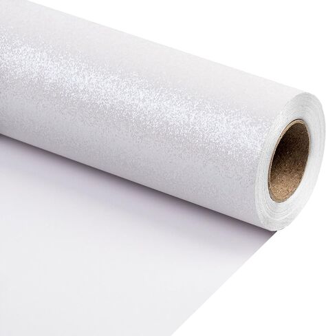 Flyhill Mini Roll Wrapp Paper -46.8sq.ft.ttl (17inch*32.8ft) - لون صلبة مع ورقة غلاف زرقاء تلق in Kuwait
