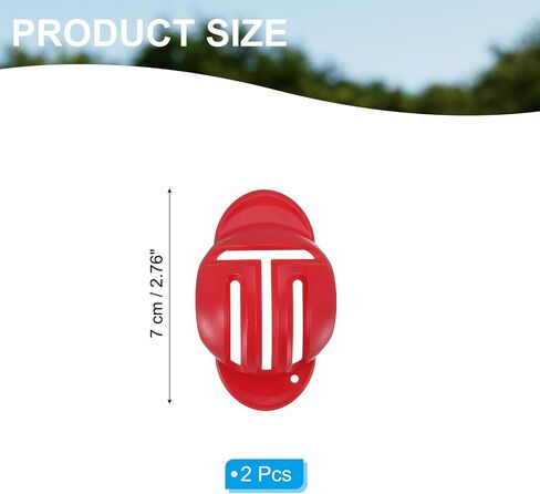 PATIKIL Golf Ball Line Marker Tool, Golf Ball Alignment Marking Tools Golf Ball Liner with Line Marker Stencil in Saudi Arabia