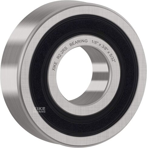 XiKe 10 Pcs R24-2RS Double Rubber Seal Bearings 1-1/2" x 2-5/8" x 9/16", Pre-Lubricated and Stable Performance and Cost Effective, Deep Groove Ball Bearings. in Kuwait