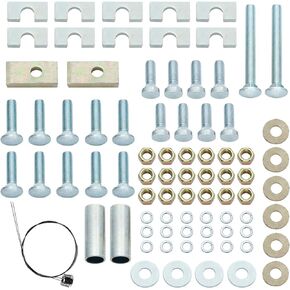 Reese Replacement Part, Fifth Wheel Rail Hardware Kit (Except Mounting Brackets) for Reinstallation of #30035, 58058