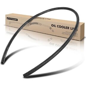 A-Premium Automatic Transmission Oil Cooler Line Hose Assembly Compatible with Ford F-150 F-250 F-350 F53 F59 Explorer Mustang Expedition E-150 E-250