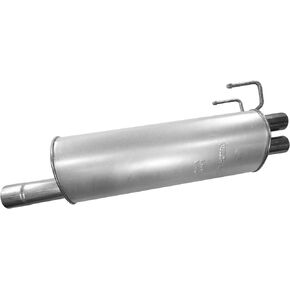 Walker Exhaust Quiet-Flow Stainless Steel 21692 Direct Fit Exhaust Muffler 3" Inlet (Inside) 2.25" Outlet (Inside)