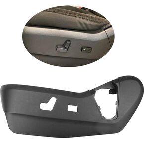 FEXON Black Driver Side Seat Track Cover Compatible with Chrysler Town & Country 2011-2016 / Dodge Grand Caravan 2011-2019 Replaces 924-438 1UQ99DX9AA (Left 1 Pc)