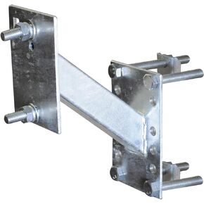 SeaSense Galvanized Offset Spare Tire Carrier,grey