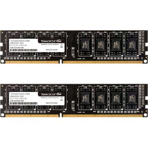 TEAMGROUP Elite DDR3 8GB Single 1600MHz (PC3-12800) CL11 Unbuffered Non-ECC 1.5V UDIMM 240 Pin PC Computer Desktop Memory Module Ram Upgrade - TED38G1600C11-S01 - (1x8GB) Single
