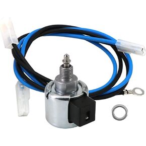 694393 Fuel Solenoid with Wiring Harness 698183 Replace for BS Walbro Carb Carburetor
