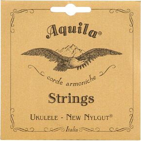 Aquila New Nylgut AQ-23 Baritone Ukulele Strings - High G - 1 Set of 4