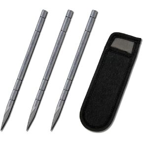 Throwing Knives Set of Three, Stainless Steel Throw Spikes with Nylon Bag Storage in Saudi Arabia