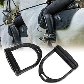 2Pcs Horse Stirrup High Strength Plastics Stirrups Safety Horse Riding Stirrup Non Slip Equestrian Stirrups for Saddle