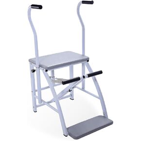 AeroPilates Precision Pilates Chair - Pilates Wunda Chair - Pilates Reformer Chair Gym - Workout Machine for Home Gym - Up to 300 lbs Weight Capacity