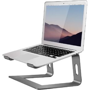 حامل كمبيوتر محمول من الألومنيوم من Orionstar متوافق مع جهاز Mac MacBook Air Pro مقاس 10 إلى 15.6 بوصة، وحامل مصعد مريح (وردي) in Kuwait