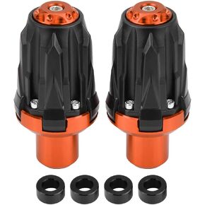 KIMISS 1 * Pair of Universal Motorcycle Anti-Crash Frame Sliders Protectors(Orange)