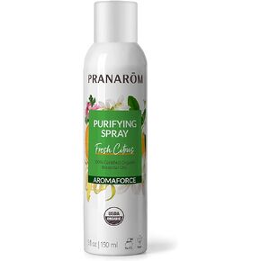 Pranarom - Aromaforce, Air Purifying Spray With Organic Essential Oils, Deodorizers For Home, Essential Oil Spray With Plant Essences, Fresh Citrus Spray, Purifying Spray, Certified Organic, 150ml