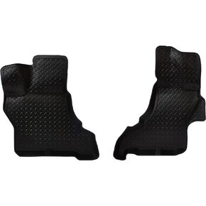 Husky Liners Classic Style Series | Fits 1997 - 2024 Ford E-350, 17-24 E - 450 SD, 1997 - 2014 Ford E-150/E-250, Front Floor Liners, Black | 33251