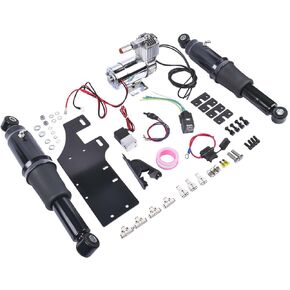 Rear Air Ride Suspension Set Replacement for Harley Davidson Touring Glide Ultra 1994-2023