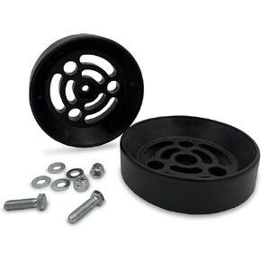 TORQUE Airbag Air Bag Spring Cradle for Air Bags Suspension Kit, Fits all 6" Diameter Convoluted Air Bags, Fits Air Lift Firestone Torque and all other brands (Replaces Daystar KU09140BK) (TR3004)