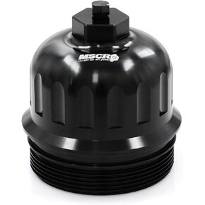 Billet Fuel Filter Housing Cap Compatible with 2017-2019 Chevy/GMC 6.6L L5P Duramax Diesel 134001 2500HD 3500HD (with TP1015 fuel filter)
