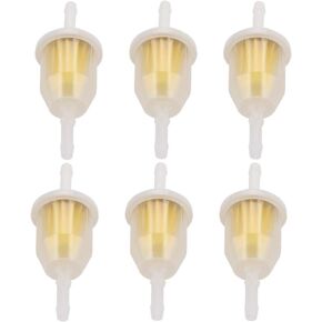 AM116304 فلتر الوقود 1/4 "مرشحات الوقود المضمنة بالغاز استبدال فلتر وقود المحرك الصغير لمنفاخ الثلج Go-Kart ATV UTV الترابية دراجة نارية جزازة العشب جرار جون ديري 25-050-22-S in Kuwait