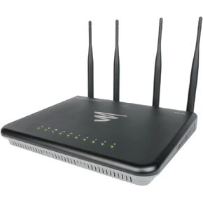 WF WR10 Wireless Access Point; for WaveCAST Systems; 4 5dBi Detachable Omni-Directional Antennas; 2.4GHz at 1000 Mpbs, 5GHz at 2167Mbps; (1) WAN Port, (4) LAN Ports and (1) USB 3.0 Port