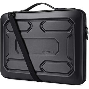 DOMISO 14 inch Laptop Sleeve Shoulder Bag Shockproof Waterproof Computer Bag EVA Protective Carrying Case Handbag for 14" ThinkPad E480/Yoga 920/13.5" Microsoft Surface Book/HP Pavilion 14 Stream 14