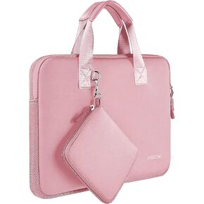 Hseok Elastic Laptop Case 12.9 13 inch Sleeve Handbag with Small Case for 13 inch MacBook Air/Pro M2/M1, 12.9" iPad Pro 6th/5th/4th/3rd Gen, XPS13 and More 12.9-13 inch NoteBooks - B01K02