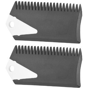 Alomejor Surfboard Wax Comb Surf Wax Set Fin Wax Comb Surfboard Wax Surf Board Wax Scraper Cleaning Remover Comb Tool for Skaeboard Surfing Board 2Pcs
