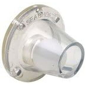 Seachoice Polished Polycarbonate 7.2 in. L x 3/4 - 1-1/2 in. W Small Self Bailing Scupper 1 pk