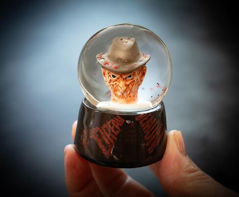 A Nightmare On Elm Street Freddy Krueger Mini Snow Globe | 2 Inches Tall in Saudi Arabia