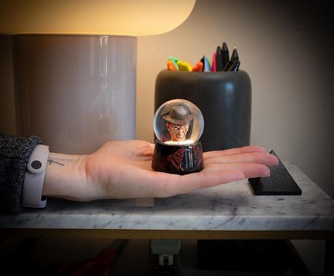A Nightmare On Elm Street Freddy Krueger Mini Snow Globe | 2 Inches Tall in Saudi Arabia