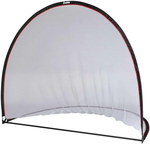 Franklin Sports Pop Up Baseball Net - Baseball + Teeball Portable Hitting + Pitching Net - Backyard Soft Toss + Practice Net for Kids - All Sport Youth Net,Black in Saudi Arabia