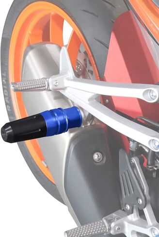 المتزلجون الإطار الخلفي العالمي CNC الألومنيوم متوافق مع Z900 Z650 Z900RS Ninja 400 650 1000 ZX10R ZX6R ZX12R Z800 Z750 Z125 Z400 Z300 دراجة نارية هدية حماية تحطم وسادة in Kuwait
