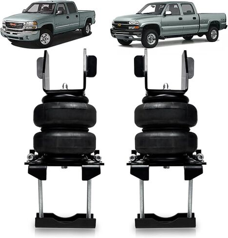 VIGOR Air Spring Bags Suspension Kit Compatible with 2007-2018 Chevy Silverado 1500 and GMC Sierra 1500 Pickups, Replacement TOW-BB-GM07, Up to 5,000 lbs of Load Leveling Capacity in Saudi Arabia