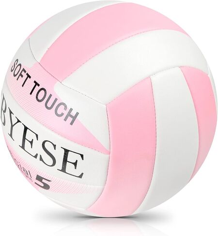 Volleyball Official Size 5 Waterproof Soft Sand Volley Balls for Beginners Adults Men Women Indoor Outdoor Pool Beach Gym Game Training Competition Play Gift in Saudi Arabia
