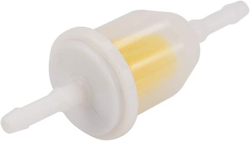 AM116304 فلتر الوقود 1/4 "مرشحات الوقود المضمنة بالغاز استبدال فلتر وقود المحرك الصغير لمنفاخ الثلج Go-Kart ATV UTV الترابية دراجة نارية جزازة العشب جرار جون ديري 25-050-22-S in Kuwait