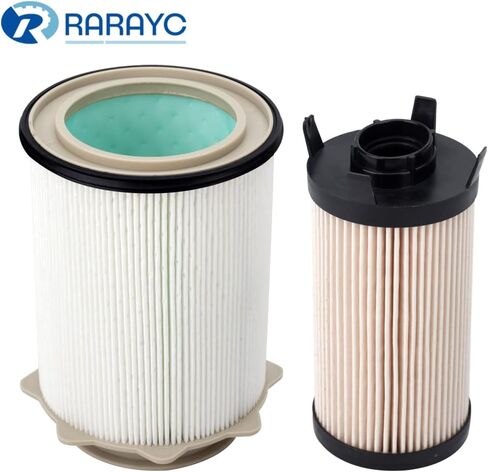 Upgrade Fuel Filter Water Separator Set 6.7L Cummins Diesel | Replacement for 2013-2018 Dodge Ram 2500 3500 4500 5500 | Replaces# 68197867AA, 68157291AA in Saudi Arabia