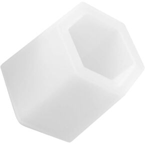 Exceart 1pc Pen Holder Mould Silicone Pencil Cup Pensh Flower Pot Poth Poxy Promy Potting Resin Resin Resin Resin Resin Morn