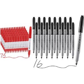 Point Point و Ultra Fine Prmanent Markers بشكل كبير ، تجفيف سريع في ثانية واحدة