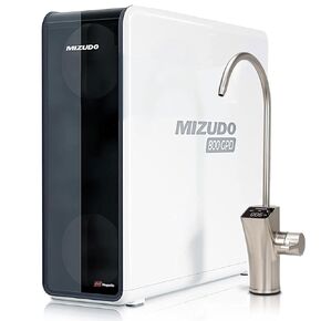 Tankless Reverse Osmosis System, Mizudo 1000GPD RO Under Sink Water Filter, 3-Year Filter Life, 9 Stage RO Water Filtration, Fast Flow, NSF/ANSI 42 & 58 & 372 Certified, Smart Faucet with TDS Display