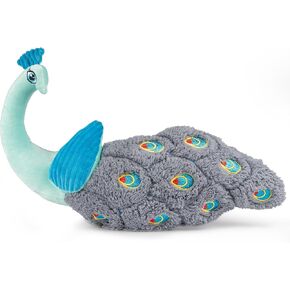 ADORIMALS Peacock Plush, Blue, 24 inches, Stuffed Animal, Peacock Toy, Peacock Plush Pillow, Peacock Decor, Plush Toy
