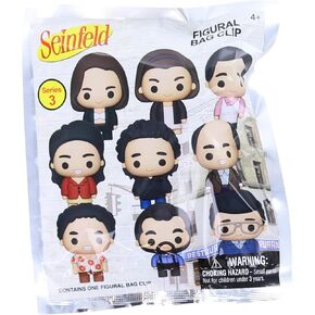 Monogram International Seinfeld Series 3 3D Foam Bag Clip | 1 عشوائي