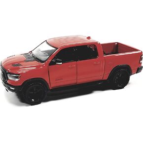 Kinsmart 2019 Red Dodge Ram 1500 Pickup Truck1/46 O Scale Diecast Truck