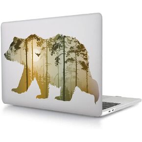 Bandless Hard Case Compatible with MacBook Air 13 inch Model: A1466 / A1369 Older Version 2017 2016 2015 2014 2013 2012 2011 2010,Protective Plastic Hard Shell Case Cover - Horses