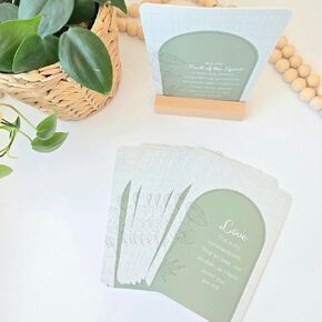 Fruits Of The Spirit Scripture Card Set