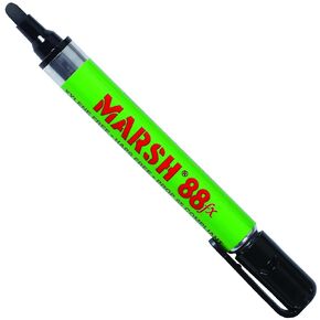 Box USA BMK110BK 1 Marsh 88FX Metal Paint Markers ، Black (Pack of 12)