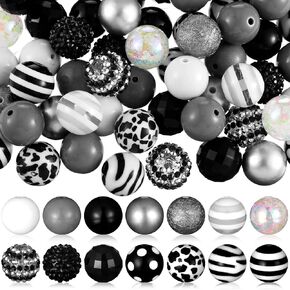 Sasylvia 100 PCS 20 مم خرز Rhinestone Shine Disco Bubblegum البلاستيك مكتنزة الفواصل الرائحة لتصنيع المجوهر