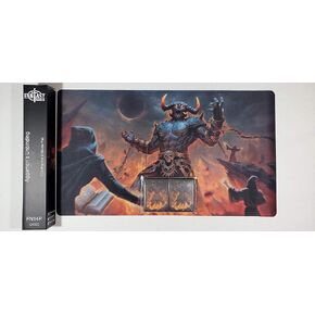 Fantasy North - Aggamon - Lord of Hatred - TCG Card Sleeves and Playmat Bundle