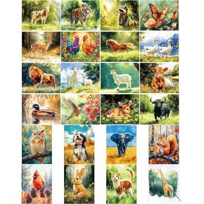 Trandraft 24 Pcs Dementia Products for Elderly Alzheimers Activities for Adults Seniors Reusable Water Painting Toys with 1 Painting Brush Water Doodle Coloring Drawing Gifts Set (PET) in Kuwait