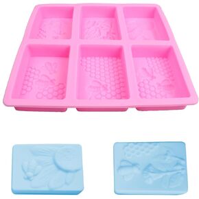 قوالب كعكة عيد ميلاد الكلب PSON 2PCS ، قوالب عظم السيليكون الوردي والأزرق من أجل DIY ، الحرف ، الصلصال ، الصابون ، شمعة ، ديكور المنزل