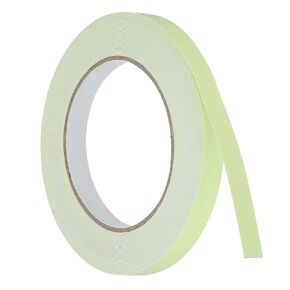 PATIKIL 0.5 inch x 66 feet Glow in The Dark Tape, 1 Roll Fluorescent Adhesive Tape Luminous Reflective Tape Black Light Glow Tape for Party, Orange
